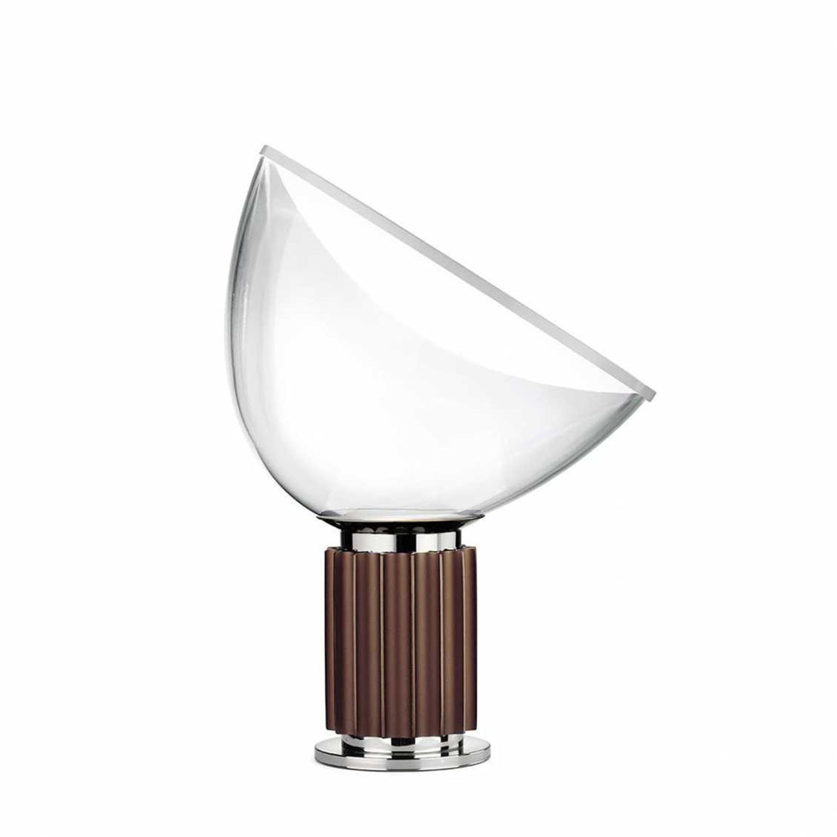 Taccia Small LED Lamp | Bronze Aluminium