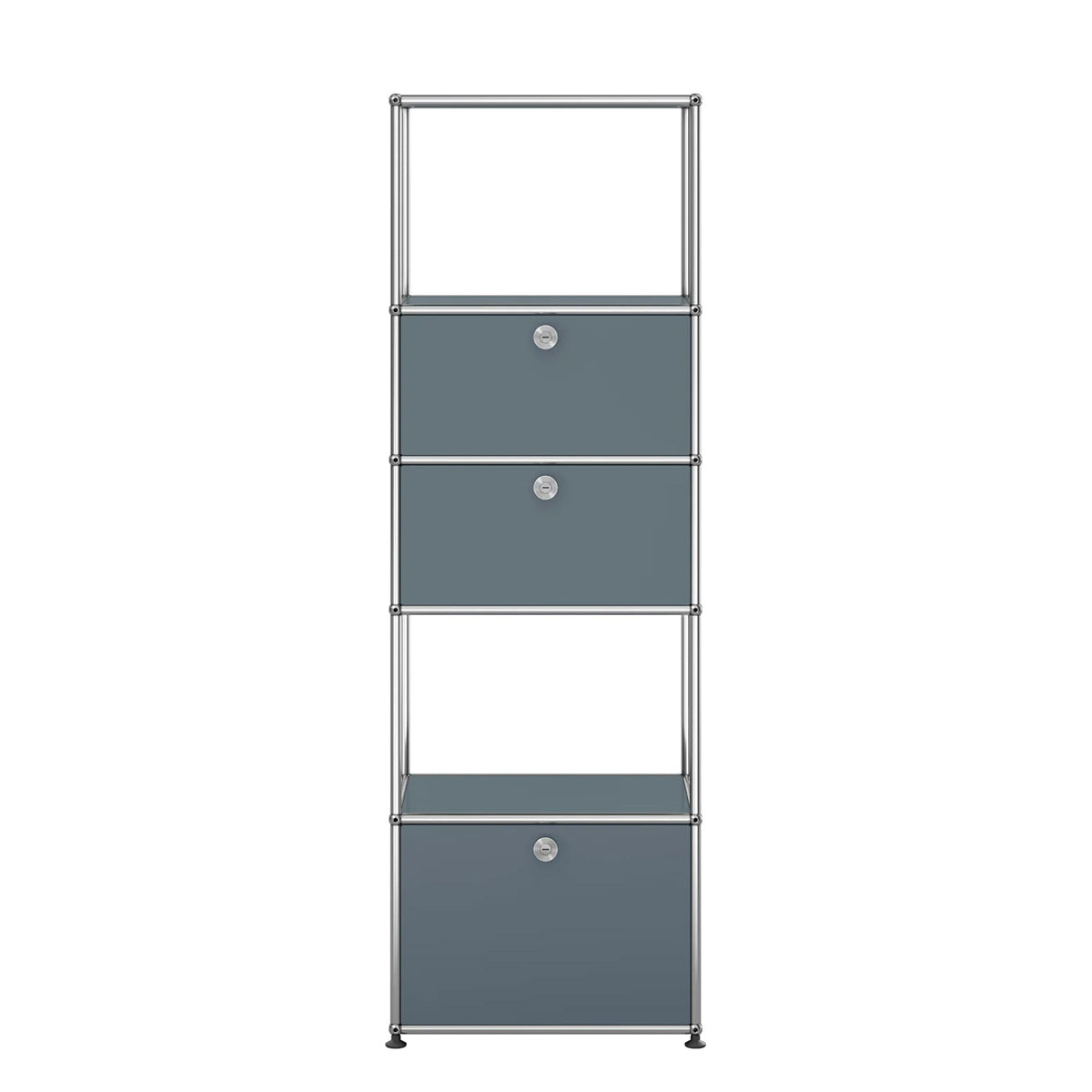USM Tall Storage | Medium Grey Lacquer Panels