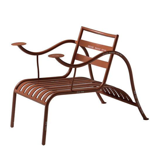 Thinking Man's Chair | Oxide Red