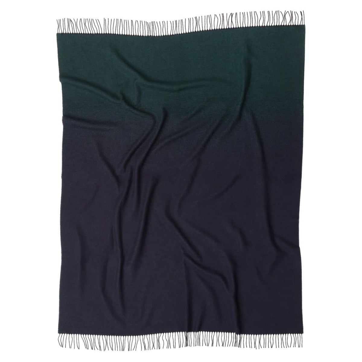 Tronic Throw | Deep Green and Royal Blue