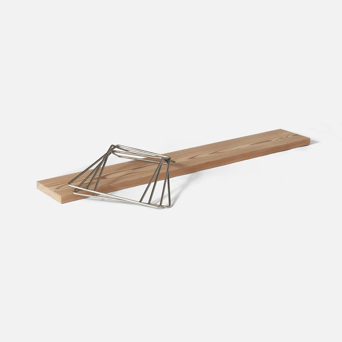 TS Bench | Natural Douglas Pine and Stainless Steel