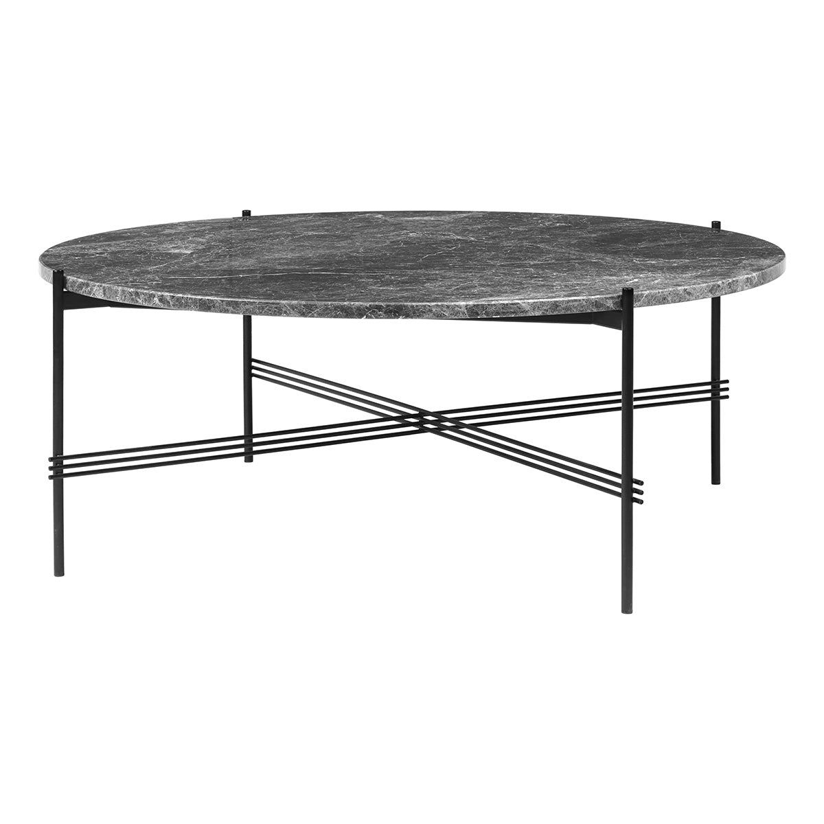 TS Coffee Table | Grey Emperador Marble Top