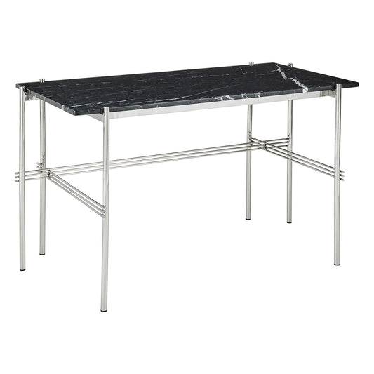 TS Desk | Nero Marquina Marble Top