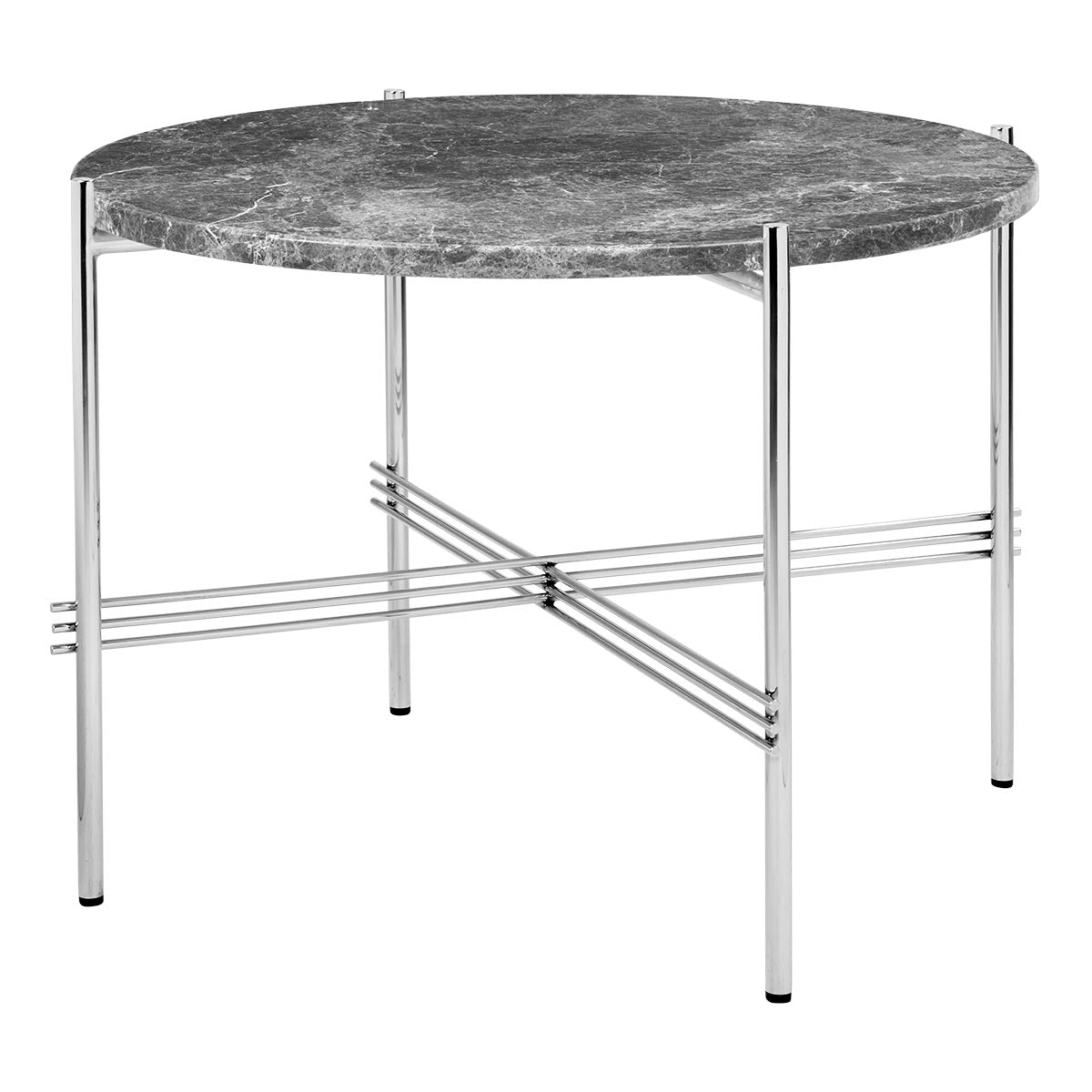 TS Coffee Table Small | Grey Emperador Marble Top