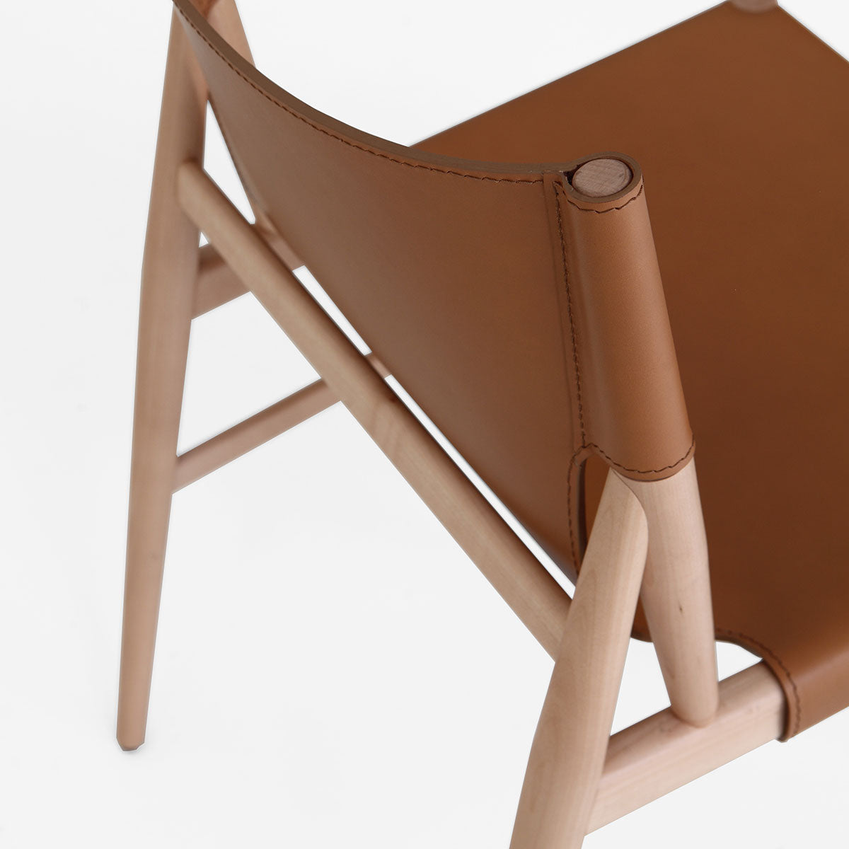 Voyage Chair | Natural Saddle Leather