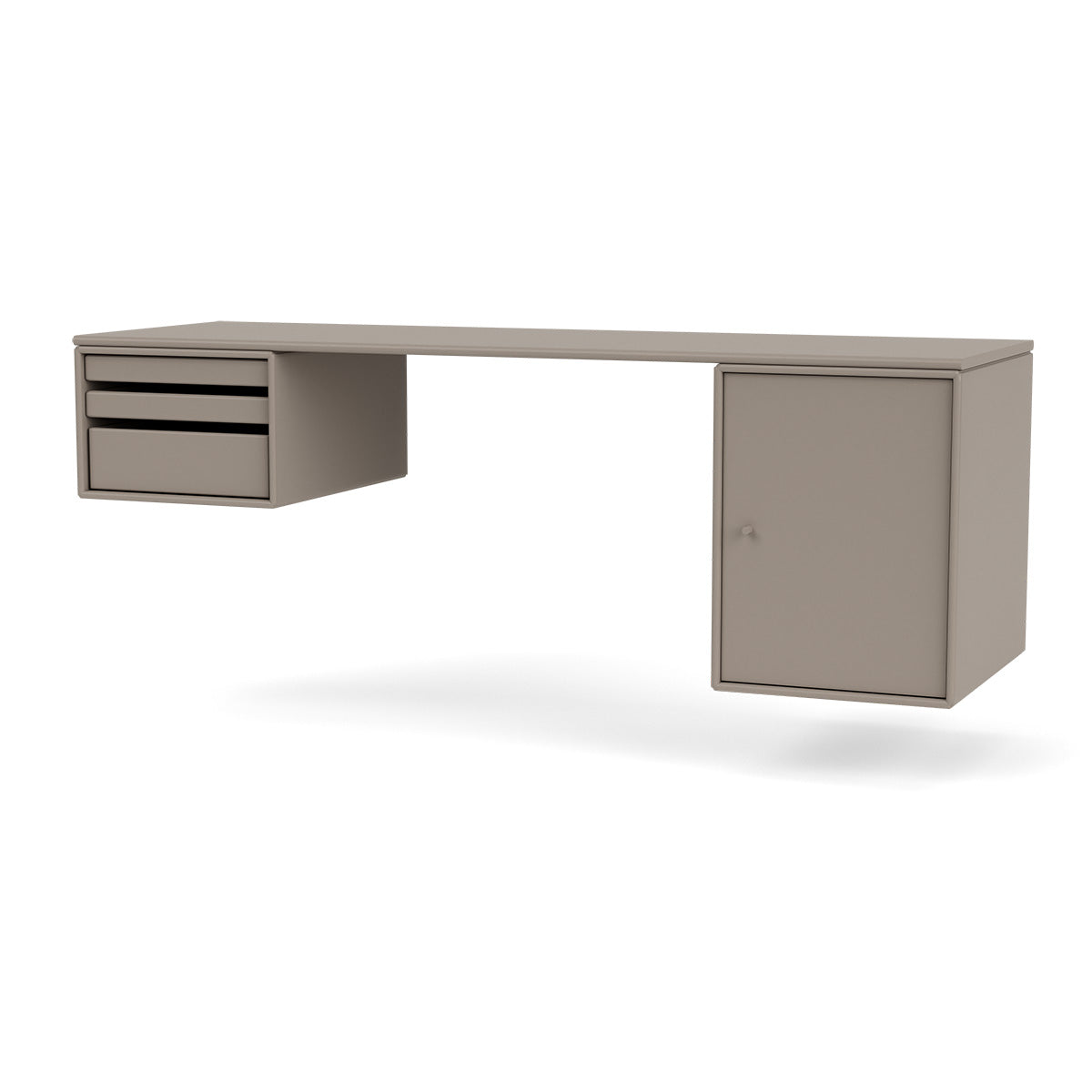 Montana Workshop Desk | Truffle Lacquer