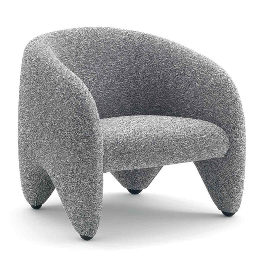 Yuzu Armchair | Light Grey Lama 801 Fabric