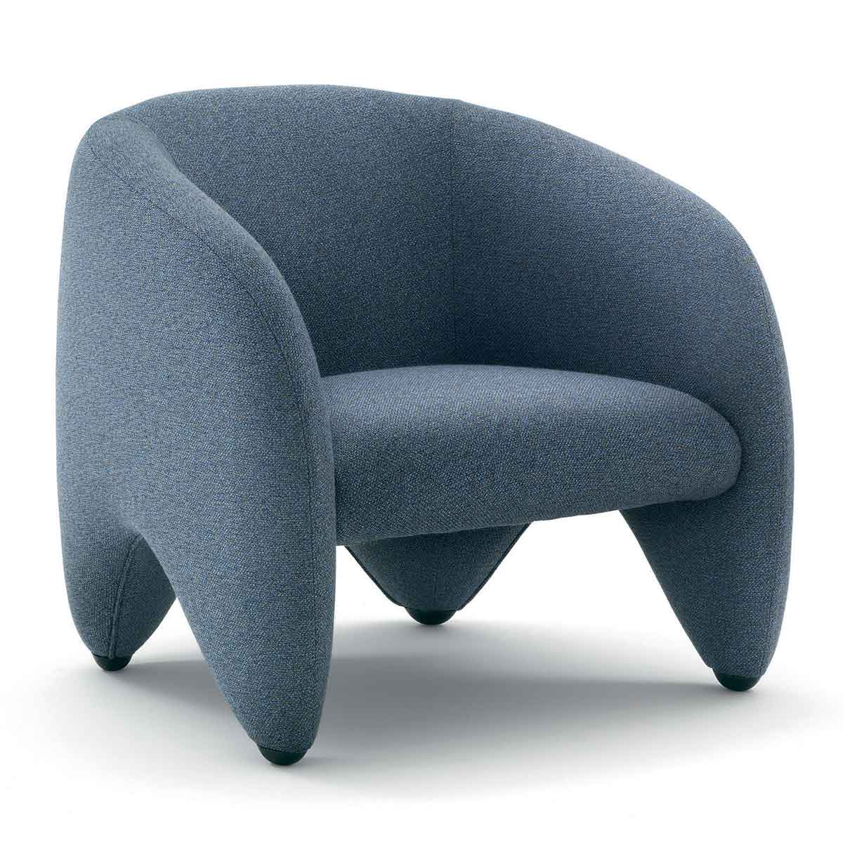 Yuzu Armchair | Navy Lama 811 Fabric
