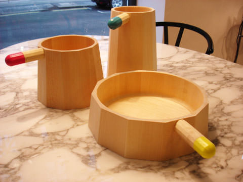 Perrette wooden vessels
