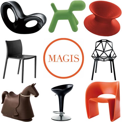 New Magis Hub at Aram Store - the largest collection in the UK
