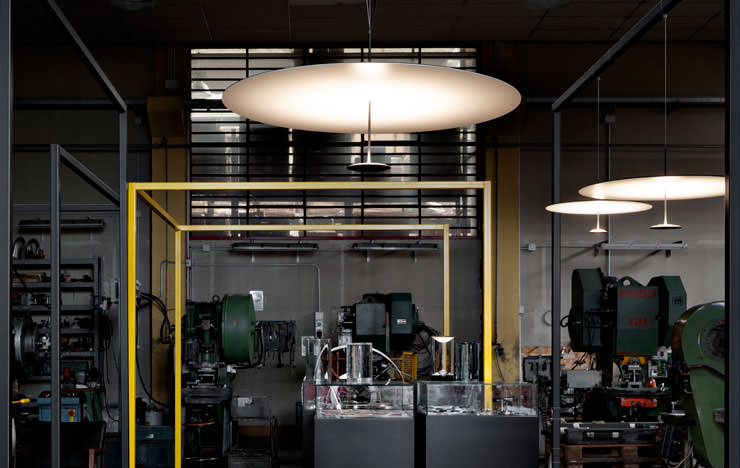 Dot Lamp Foster+Partners Lumina Italia Aram