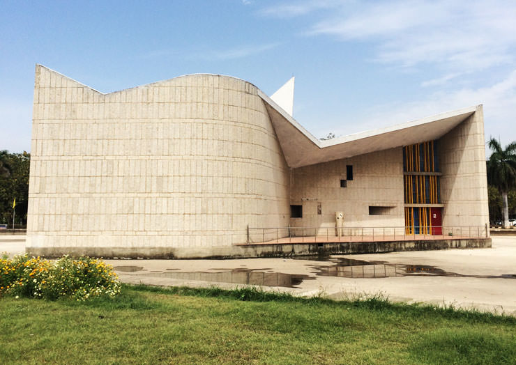 Le Corbusier Ghandhi Bhawan Punjab University Chandigarh ARAM