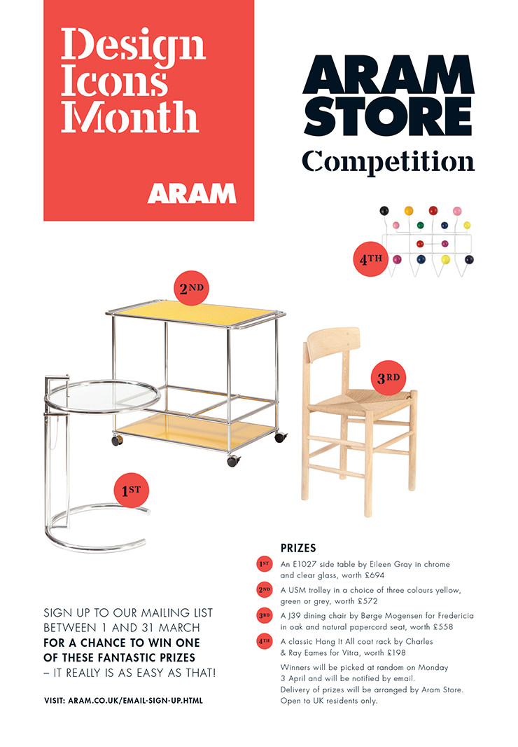 Design Icons Month Competition Aram Store 