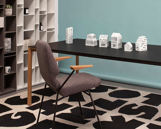 Papercutoutalphabet rug Alan Fletcher Aram Designs AD40 Aram Store