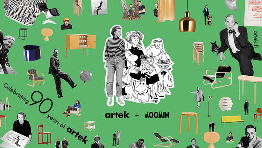 Celebrating 90 Years of Artek: Artek and Moomin