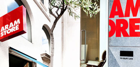 Aram Store at 110 Drury Lane