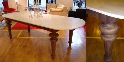 Gray 37LG Dining Table