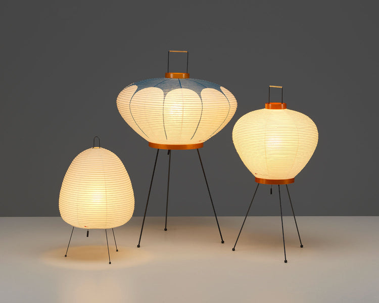 Vitra Akari Lamp Collection by Isamu Noguchi - Aram
