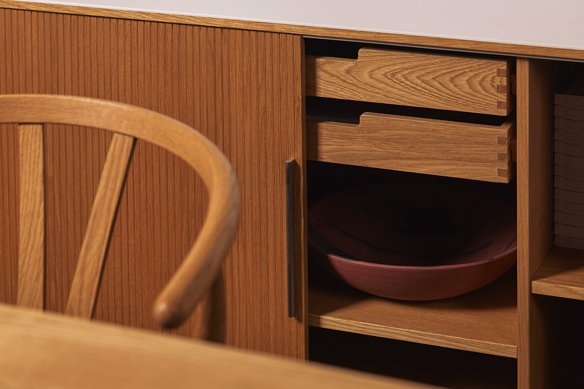 Contemporary Designer Storage Solutions for Living & Dining from Aram