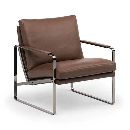 Fabricius Armchair | Black Rodeo Soft 1360 Leather