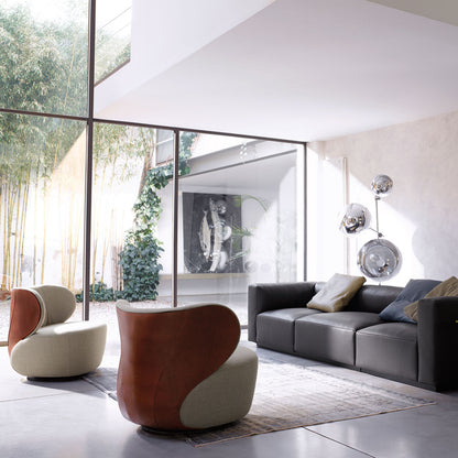 Bao Armchair | Bahia Fabric 7651 'Timber' Seat