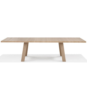 Tadeo Large Extending Table | Oiled White Pigmented Oak