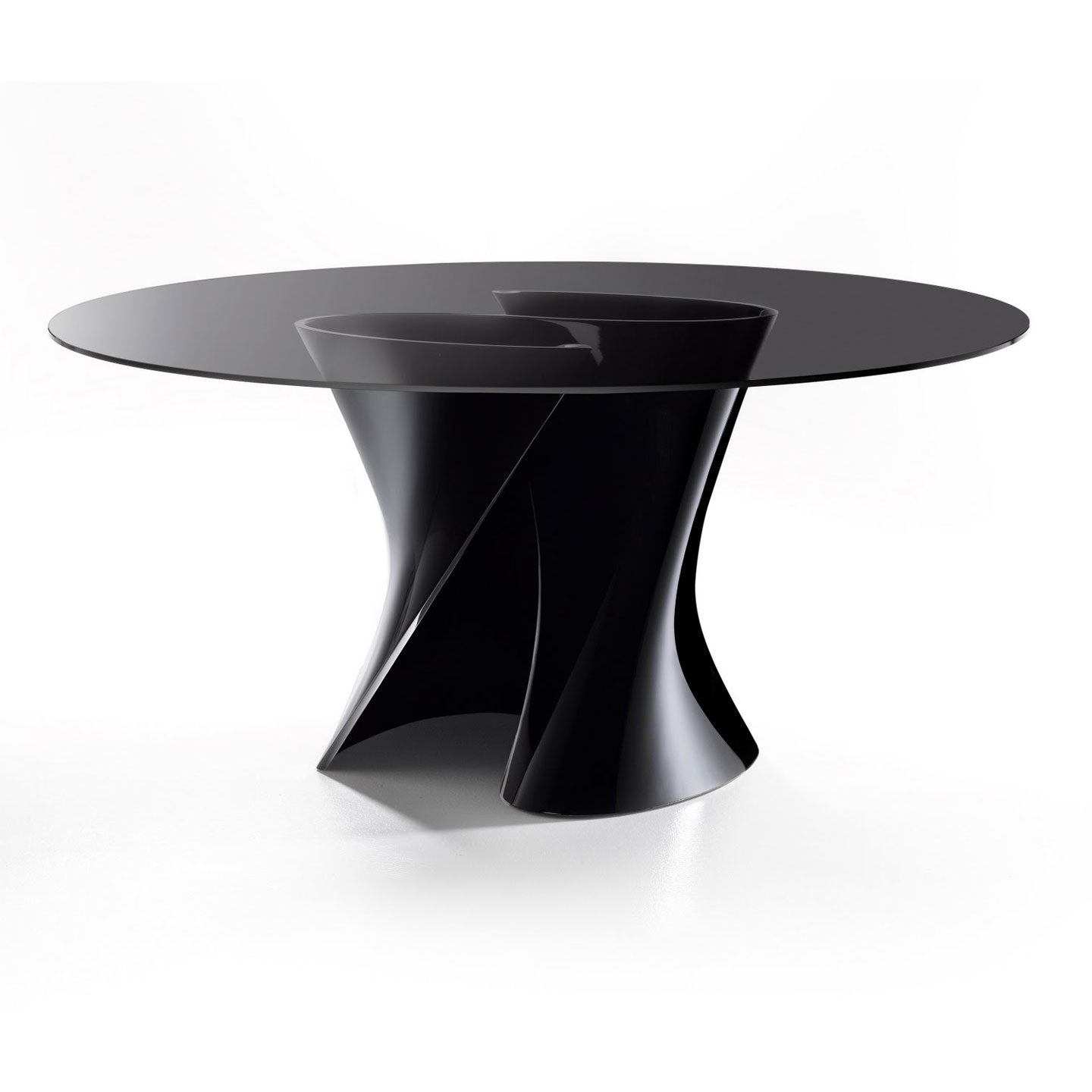 S Table | Clear Tempered Glass Top