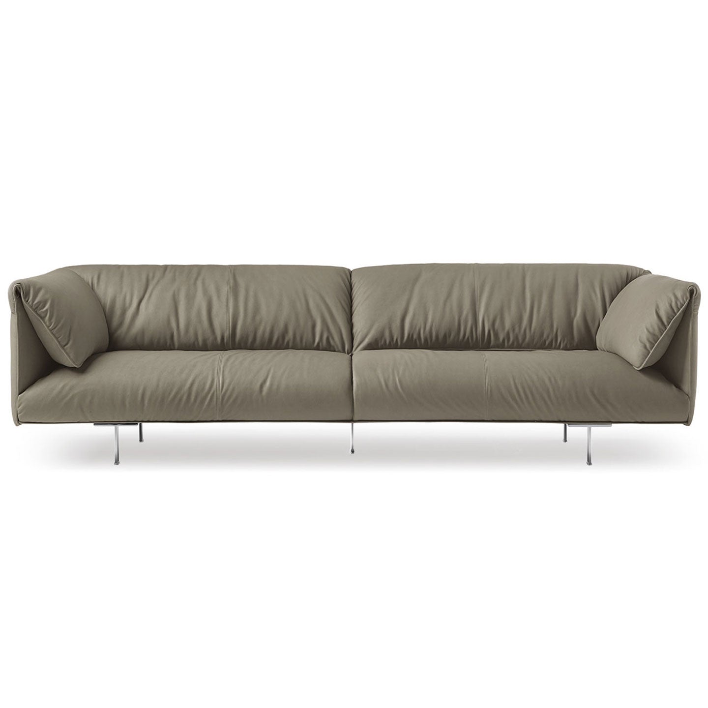 John John Sofa 250cm | Beige Leather 53 Creta