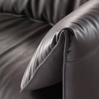 John John Sofa 250cm | Brown Leather 28 Seppia