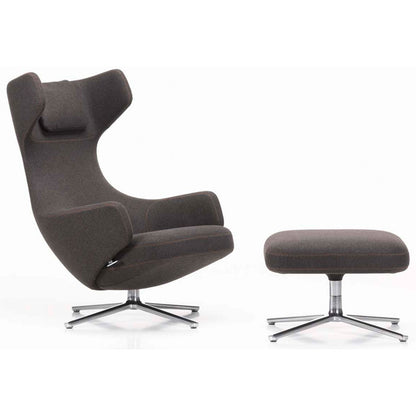 Repos Ottoman | Cosy 03 Nutmeg Wool Upholstery