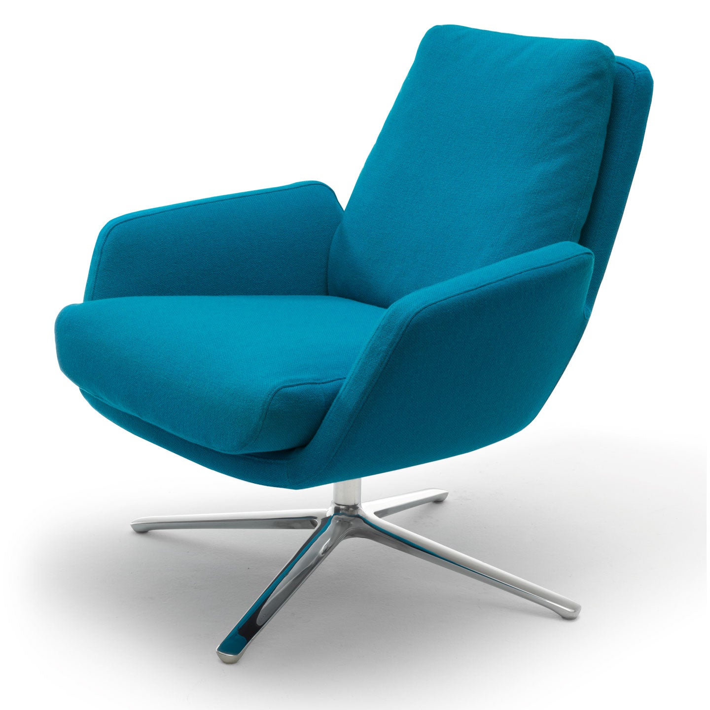 Cordia Low Back Chair | Anthracite 5010 Fabric Upholstery