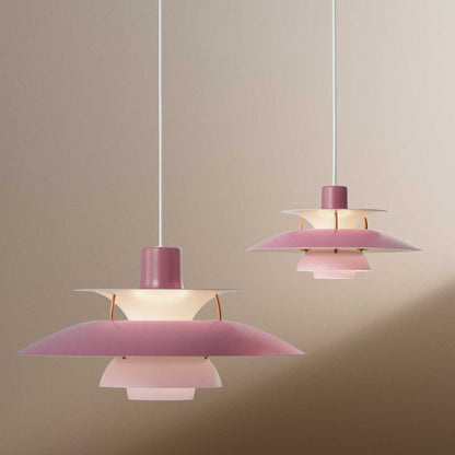PH 5 Pendant Lamp | Hues of Rose Aluminium