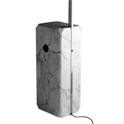 Arco LED Floor Lamp | White Marble