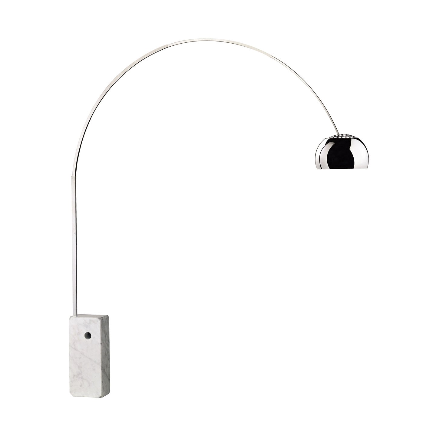 Arco Floor Lamp | White Marble