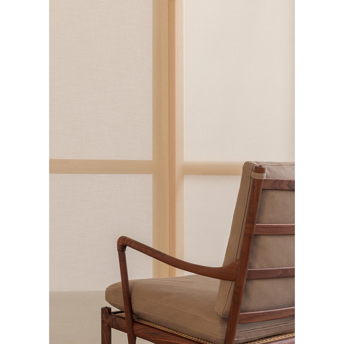 OW149 Colonial Chair | Leather Sif 95 Tan