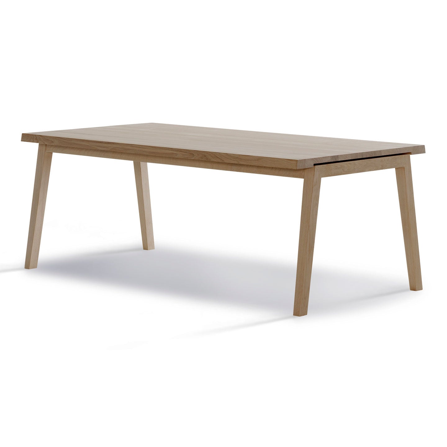 SH900 Extend Table | Soaped Solid Oak Top and Legs