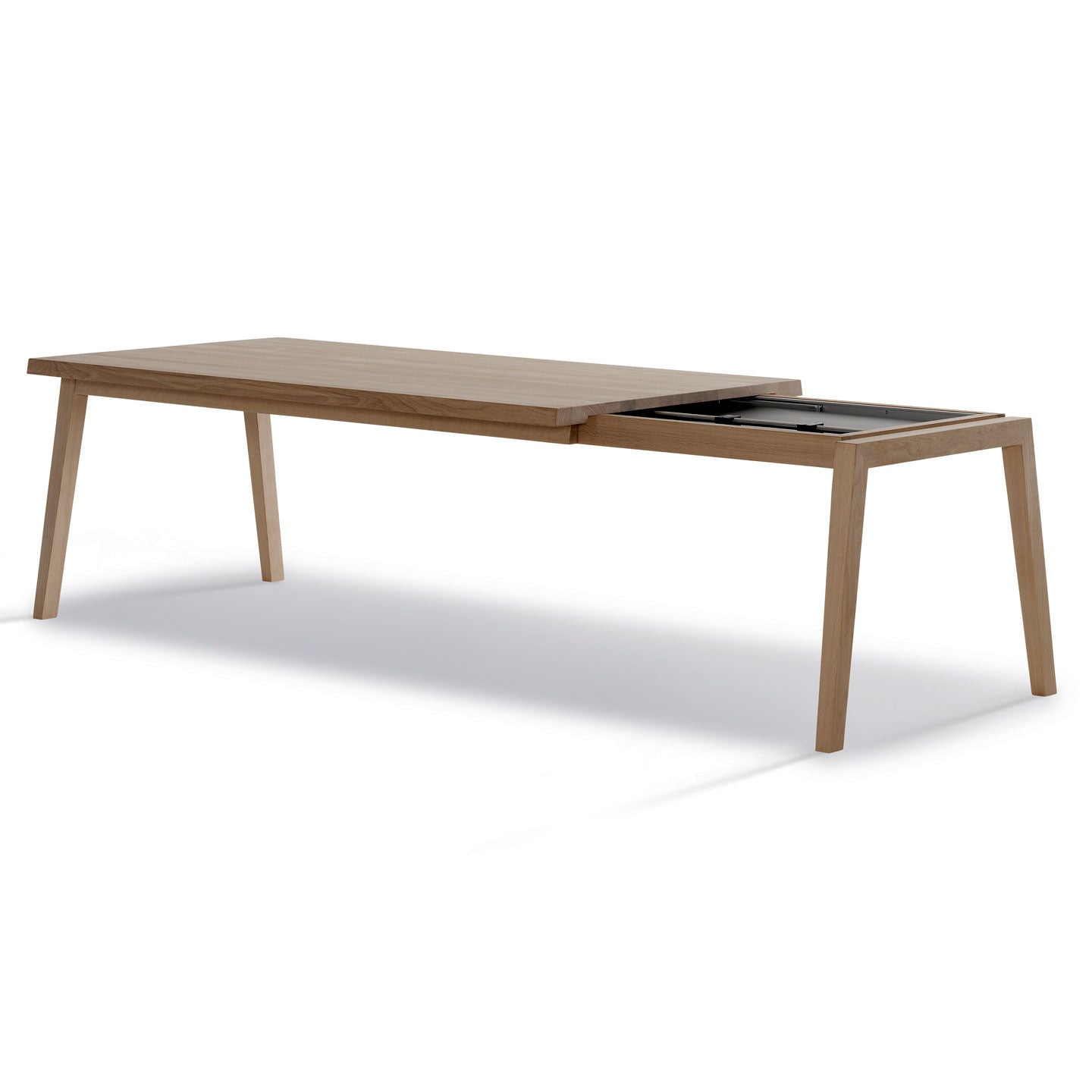 SH900 Extend Table | Soaped Solid Oak Top and Legs