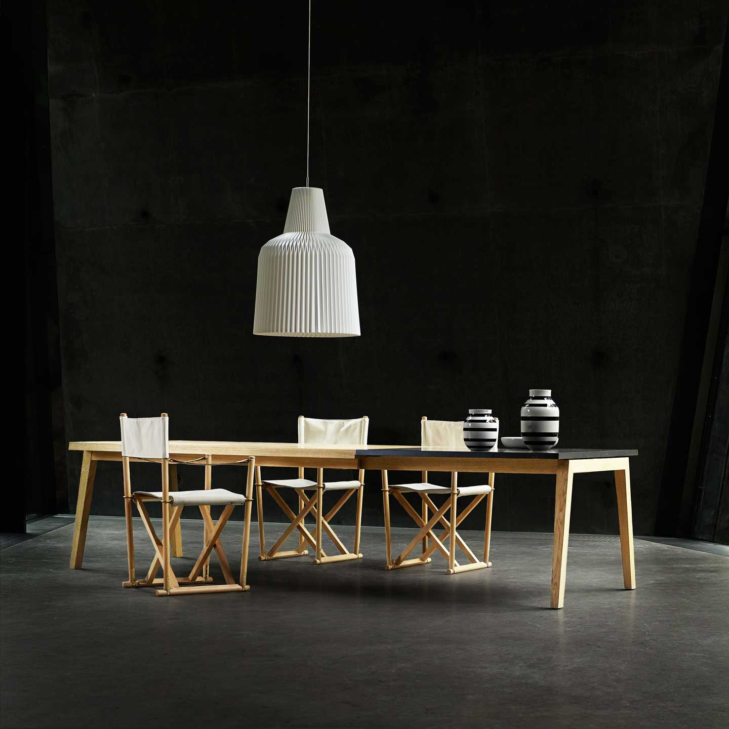 SH900 Extend Table | Soaped Solid Oak Top and Legs