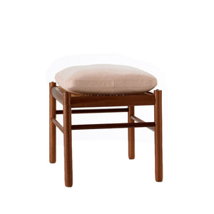 OW149F Colonial Footstool | Leather Sif 95 Tan