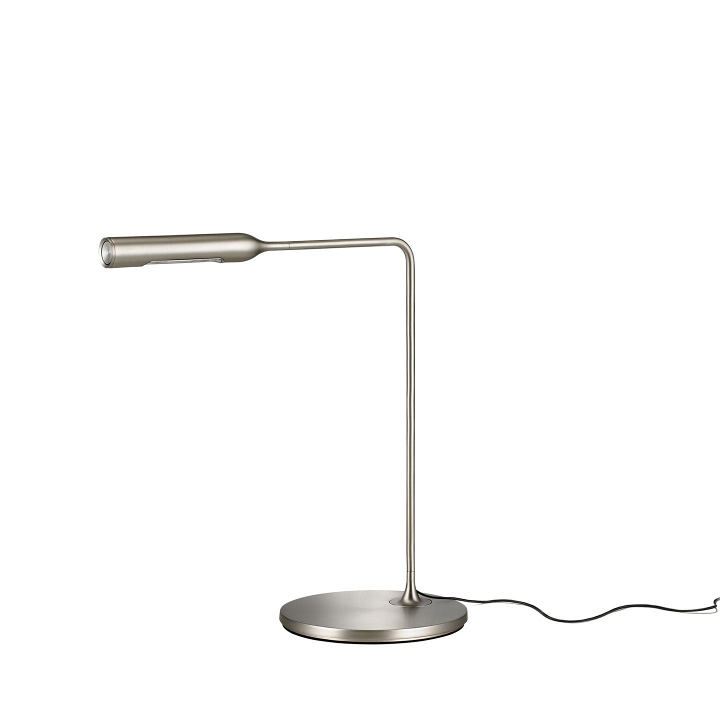 Flo Bedside Lamp | Brushed Nickel Effect