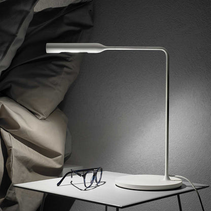 Flo Bedside Lamp | Matt White