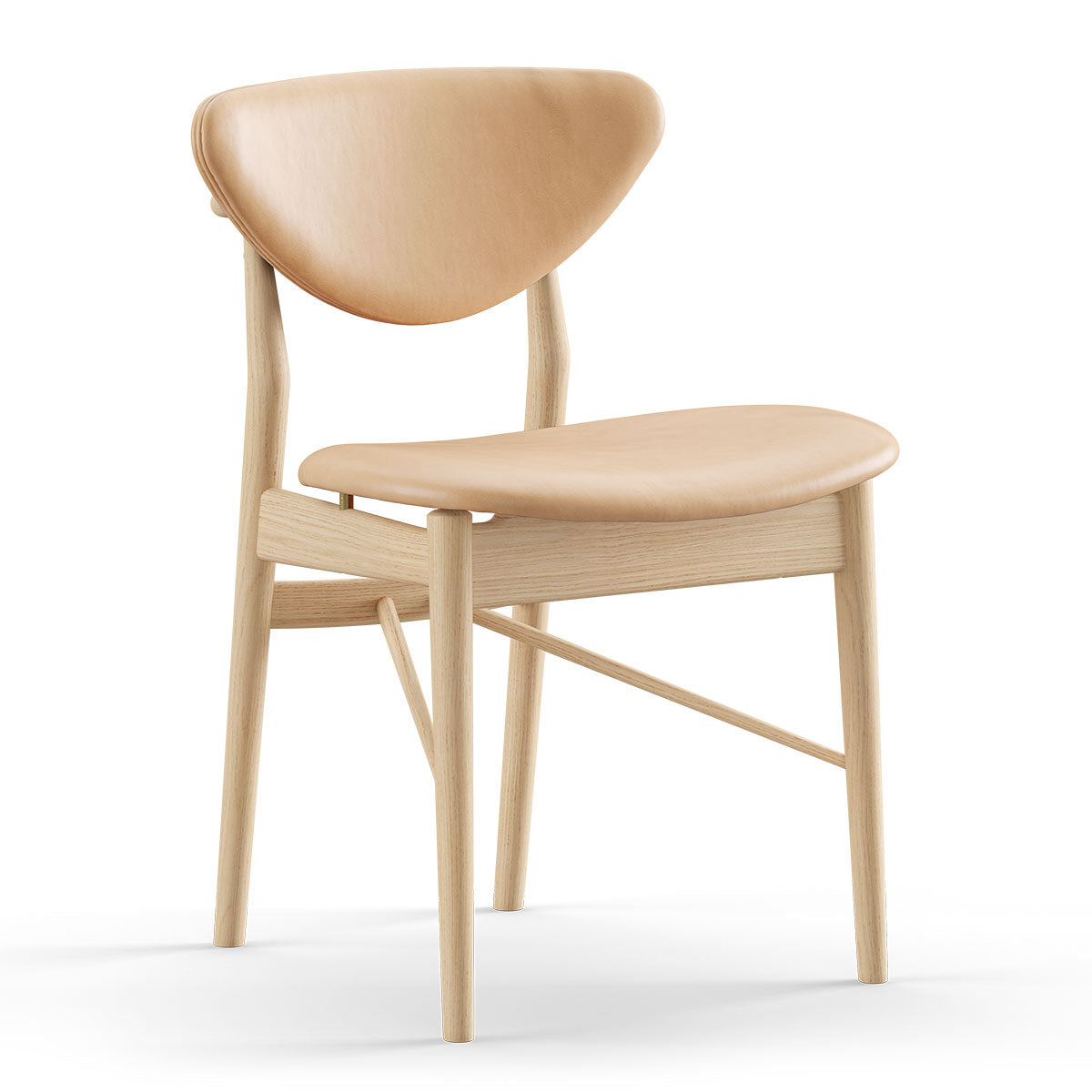 108 Dining Chair | Natural Vegetal Leather Upholstery