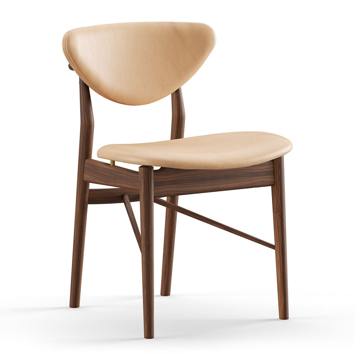 108 Dining Chair | Natural Vegetal Leather Upholstery