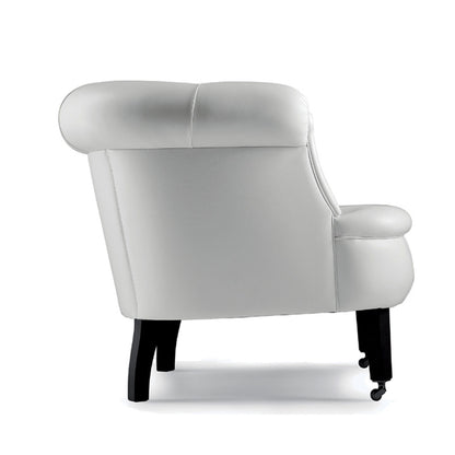 Club Chair | Leather PFCS 01 Ivory