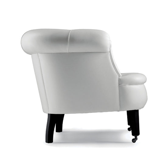 Club Chair | Leather PFCS 01 Ivory