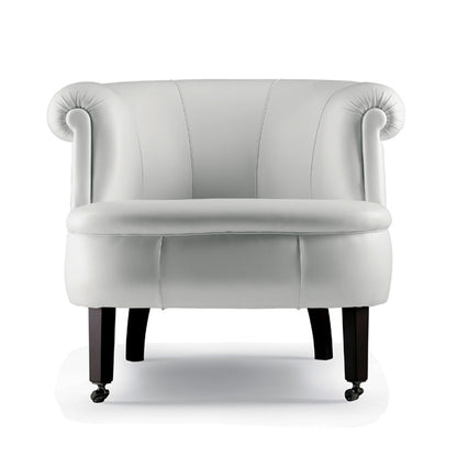 Club Chair | Leather PFCS 01 Ivory