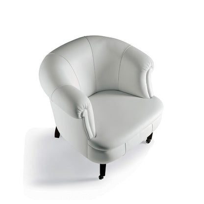 Club Chair | Leather PFCS 01 Ivory
