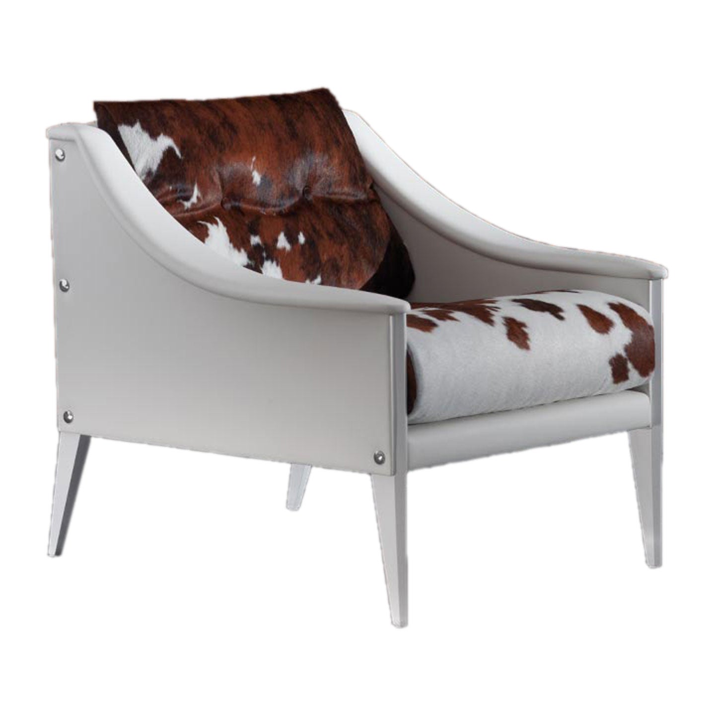 Dezza 24 Chair | Seat and Back in Cavallino Ponyskin
