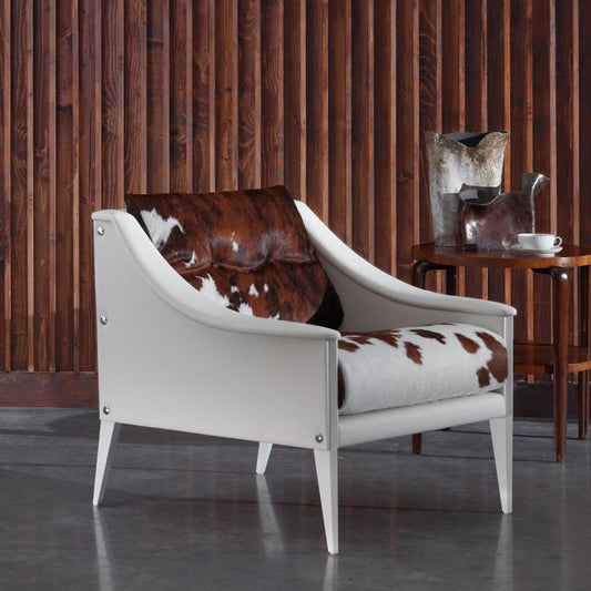 Dezza 24 Chair | Seat and Back in Cavallino Ponyskin