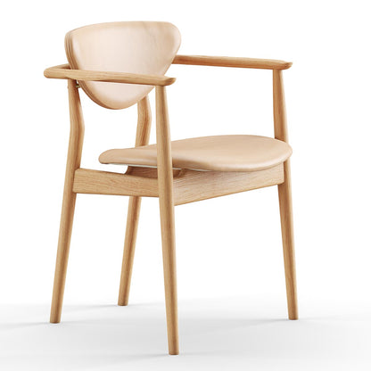 109 Dining Chair | Natural Vegetal Leather Upholstery